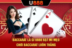 Baccarat Là Gì? U888 Bật Mí Mẹo Chơi Baccarat Luôn Thắng