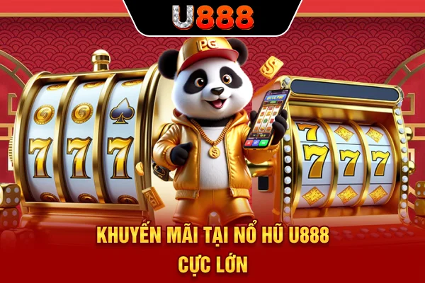 Khuyến mãi tại nổ hũ U888 cực lớn 
