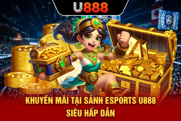 Khuyến mãi tại sảnh Esports U888 siêu hấp dẫn